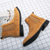 cheap Men&#039;s Boots-Men&#039;s Classic Tan Suede Chelsea Boots with Elastic Panels - Comfortable Slip-On Ankle Boots for Casual and Formal Occasions