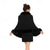 cheap Faux Fur Wraps-Women Winter Faux Fur Shawl Stole Warm Wrap Cape