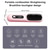 abordables Protección personal-Plancha de Cabello Inalámbrica Cepillo de Aire Caliente Peina Caliente Plancha de Cabello 20s Calentamiento Rápido Cerámica y Diseño Antisalto Regalo de San Valentín
