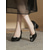abordables Madre de la Novia/Novio-Zapatos de tacón cuadrado para madre de la novia, elegantes tacones para invitadas de boda para ceremonia y recepción, sin cordones, varios colores