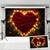 voordelige Bruiloft-Huwelijksdecoraties Achtergrond Fotografie Wandhang Large Tapestry Kunst Muur Decor Deken Gordijn Thuis Slaapkamer Woonkamer Decoratie Rozenhart