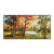 cheap Landscape Paintings-Handmade Oil Painting Canvas Wall Art Decoration Modern Beautiful Maple Forest Scenery for Living Room Home Decor Rolled Frameless Unstretched Painting