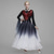 cheap Ballroom Dancewear-Ballroom Dance Dress Tassel Splicing Crystals / Rhinestones Women&#039;s Performance Party Long Sleeve Chiffon Spandex