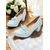 ieftine Stil retro al anilor 1950-mocasini din piele artificială albastru deschis în stil preppy de damă cu detaliu de fundă - confortabili și stilați pentru lucru sau ținute casual
