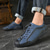 preiswerte Sneaker für Herren-braune Freizeit-Sneaker aus Kunstleder für Herren mit verstellbaren elastischen Schnürsenkeln – strapazierfähige, rutschfeste Sohle, bequeme Passform für den Alltag