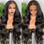 cheap Human Hair Lace Front Wigs-13x4 Body Wave Lace Front Wigs Human Hair Pre Plucked 150 Density Glueless HD Lace Frontal Wigs Human Hair Bleached Knots Brazilian Virgin Human Hair Wigs for Women Black Wig
