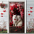 cheap Wall Tapestries-Wedding Outdoor Decorations Door Covers Door Tapestry Door Curtain Decoration Backdrop Indoor/Outdoor Door Banner for Front Door Farmhouse Cat Couple