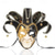 cheap Mask-Harlequin Carnival Mask Venetian Mask Arlecchino Adults&#039; Men&#039;s Full Face Party Masquerade Carnival of Venice Halloween Carnival Mardi Gras Easy Carnival Costume