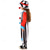 cheap Carnival Costumes-Circus Joker Clown Carnival Costume Outfits Costume Jumpsuit Kid&#039;s Boys Girls&#039; Cosplay Costume Performance Party Halloween Carnival Mardi Gras Easy Carnival Costume