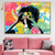 cheap People Paintings-Handmade Abstract Paintings On Canvas hand painted Textured Graffiti art painting Wall Canvas street art oil painting Wall Art pop art painting Hand Painted  oil painting for Living Room Wall Decor