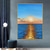 ieftine Picturi Abstracte-picturi în ulei realizate manual, pânză, artă de perete, decorare modernă, abstractă, peisaj de răsărit al mării, pentru decor acasă, pictură neîntinsă fără rame laminate