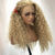 cheap Human Hair Lace Front Wigs-Remy Human Hair 5x5 Closure 13x4 Lace Front Wig Free Part Brazilian Hair Curly Blonde Wig 130% 150% Density with Baby Hair 100% Virgin Glueless Pre-Plucked For Women Long Human Hair Lace Wig