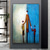 cheap People Paintings-Mintura Handmade Abstract Figure Oil Paintings On Canvas Modern Wall Art Room Decoration Picture For Home Decor Rolled Frameless Unstretched Painting