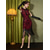 preiswerte Outfits-1920er Cocktailkleid Vintage-Kleid Midlänge Flapper Kleid Outfits Cocktailkleid Der große Gatsby Flapper-Mädchen Hochzeitsgast Pailletten Feder Fransen Damen Karnevalskostüm 7 STK Weihnachten