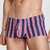 baratos Moda Íntima para Homem Confortável-Homens 1 pc Cueca Boxer Boxers Cintura elástica 50% algodão Respirável Macio Confortável Xadrez Bloco de cor Cintura Baixa Branco Amarelo