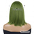 cheap Synthetic Trendy Wigs-Cosplay  Wig with Bangs Trendy Short Straight Hair Costume Wig for Women Halloween Carnival Party Wig Heat Resistant Synthetic Fiber St.Patrick&#039;s Day Wigs