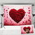 voordelige Bruiloft-Huwelijksdecoraties Achtergrond Fotografie Wandhang Large Tapestry Kunst Muur Decor Deken Gordijn Thuis Slaapkamer Woonkamer Decoratie Rozenhart