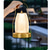 abordables Lampes de table-Lampe de table portable sans fil, lampe de chevet rechargeable par USB, lampes de table à intensité variable à 3 couleurs, lampes d'extérieur étanches à LED pour jardin, terrasse, camping, bar (or)