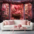 cheap Wedding-Wedding Decorations Backdrop Photograph Wall Hanging Large Tapestry Art Mural Decor Blanket Curtain Home Bedroom Living Room Decoration Heart Window