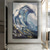 cheap Landscape Paintings-Handmade Oil Painting Canvas Wall Art Decoration Abstract Sea Wave Landscape for Home Decor Rolled Frameless Unstretched Painting
