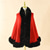 cheap Faux Fur Wraps-Women Winter Faux Fur Shawl Stole Warm Wrap Cape