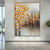 cheap Landscape Paintings-Handmade Oil PaintingCanvasWall Art DecorationAbstract Knife PaintingLandscape Flower and TreeFor Home Decor Rolled Frameless Unstressed Painting