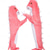 billige pars halloween-kostymer-Dinosaur Hai Par Karnevalskostyme Kigurumi-pysjamas Onesies Barne Voksne Herre Dame Gutt Original Morsomt kostyme Temafest Karneval Mardi Gras Enkelt karnevalskostyme
