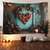 cheap Wedding-Wedding Decorations Backdrop Photograph Wall Hanging Large Tapestry Art Mural Decor Blanket Curtain Home Bedroom Living Room Decoration Roses Heart