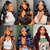 cheap Human Hair Lace Front Wigs-13x4 Body Wave Lace Front Wigs Human Hair Pre Plucked 150 Density Glueless HD Lace Frontal Wigs Human Hair Bleached Knots Brazilian Virgin Human Hair Wigs for Women Black Wig