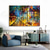 cheap Landscape Paintings-Large handmade Abstract City Painting handmade Urban Art Painting hand painted City Skyline autumn Painting New York Skyline forest oil painting New York city paintings Wall Art Abstract Painting