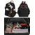 abordables Sacs à dos de Collège-Sac à dos imperméable en nylon pour femme, doté de multiples poches zippées, sac à dos léger et décontracté idéal pour les cours, le travail, les voyages et les trajets quotidiens.