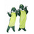 billige pars halloween-kostymer-Dinosaur Hai Par Karnevalskostyme Kigurumi-pysjamas Onesies Barne Voksne Herre Dame Gutt Original Morsomt kostyme Temafest Karneval Mardi Gras Enkelt karnevalskostyme
