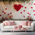 voordelige Bruiloft-Huwelijksdecoraties Achtergrond Fotografie Wandhang Large Tapestry Kunst Muur Decor Deken Gordijn Thuis Slaapkamer Woonkamer Decoratie Rozenhart