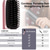 abordables Protección personal-Plancha de Cabello Inalámbrica Cepillo de Aire Caliente Peina Caliente Plancha de Cabello 20s Calentamiento Rápido Cerámica y Diseño Antisalto Regalo de San Valentín