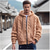 Χαμηλού Κόστους Fleece Hoodie-Ανδρικά Πλήρες φερμουάρ με φερμουάρ Φερμουάρ με φερμουάρ Μπουφάν fleece Fleece Hoodie Μαύρο Χακί Γκρίζο Με Κουκούλα Σκέτο Κουμπώσου Κουρελού Αθλήματα &amp; Ύπαιθρος Causal Καθημερινά Πολυεστέρας