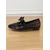 abordables Sandalias planas de mujer-Mocasines con estampado de leopardo para mujer, detalle de lazo y detalles metálicos: elegantes zapatos sin cordones para uso informal y de fiesta