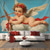 voordelige Bruiloft-Huwelijksdecoraties Achtergrond Fotografie Wandhang Large Tapestry Kunst Muur Decor Deken Gordijn Thuis Slaapkamer Woonkamer Decoratie Cupido Liefde