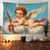 voordelige Bruiloft-Huwelijksdecoraties Achtergrond Fotografie Wandhang Large Tapestry Kunst Muur Decor Deken Gordijn Thuis Slaapkamer Woonkamer Decoratie Cupido Liefde
