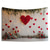 voordelige Bruiloft-Huwelijksdecoraties Achtergrond Fotografie Wandhang Large Tapestry Kunst Muur Decor Deken Gordijn Thuis Slaapkamer Woonkamer Decoratie Rozenhart