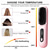 abordables Protección personal-Plancha de Cabello Inalámbrica Cepillo de Aire Caliente Peina Caliente Plancha de Cabello 20s Calentamiento Rápido Cerámica y Diseño Antisalto Regalo de San Valentín