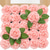 cheap Artificial Plants &amp; Flowers-25pcs/set Artificial Flowers Wedding Decoration Rose Bouquets Valentine&#039;s Day Gift Real Looking Ivory Foam Fake Roses with Stems for DIY Wedding Bouquets White Bridal