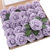 cheap Artificial Plants &amp; Flowers-25pcs/set Artificial Flowers Wedding Decoration Rose Bouquets Valentine&#039;s Day Gift Real Looking Ivory Foam Fake Roses with Stems for DIY Wedding Bouquets White Bridal