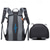 abordables Sac à dos de randonnée-35 L Sac à dos Daypack Sac à  dos Rucksack Fermeture éclair Multi-poches Design Anatomique Portable Durable Extérieur Randonnée Camping Militaire Nylon Noir Bleu Violet