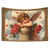 voordelige Bruiloft-Huwelijksdecoraties Achtergrond Fotografie Wandhang Large Tapestry Kunst Muur Decor Deken Gordijn Thuis Slaapkamer Woonkamer Decoratie Cupido Liefde