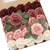 cheap Artificial Plants &amp; Flowers-25pcs/set Artificial Flowers Wedding Decoration Rose Bouquets Valentine&#039;s Day Gift Real Looking Ivory Foam Fake Roses with Stems for DIY Wedding Bouquets White Bridal