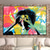 cheap People Paintings-Handmade Abstract Paintings On Canvas hand painted Textured Graffiti art painting Wall Canvas street art oil painting Wall Art pop art painting Hand Painted  oil painting for Living Room Wall Decor