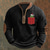 cheap Basic Sweatshirts-Men&#039;s Sweatshirt Black White Red Green Gray Half Zip Graphic Print Patchwork Daily Holiday Going out Polyester Streetwear Casual Fall Winter Clothing Apparel Hoodies Sweatshirts