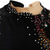 cheap Figure Skating Dresses-Figure Skating Dress Women&#039;s Girls&#039; Ice Skating Dress Dark Green High Elasticity Training Competition Skating Wear Classic Crystal / Rhinestone Long Sleeve Ice Skating Figure Skating
