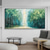 cheap Landscape Paintings-3D Green Forest Painting canvas hand painted wall art tree canvas abstract painting autumn painting handmade Narrow wall decoroversize Large Abstract Blue Wall Decor tree landscape paintings