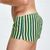 baratos Moda Íntima para Homem Confortável-Homens 1 pc Cueca Boxer Boxers Cintura elástica 50% algodão Respirável Macio Confortável Xadrez Bloco de cor Cintura Baixa Branco Amarelo